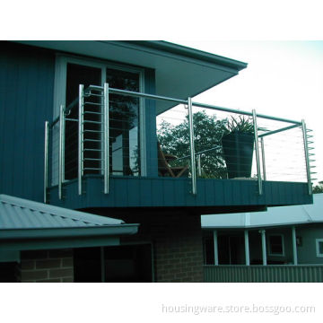 Free Railing Designs Balcony Railing with Stainless Steel Rope